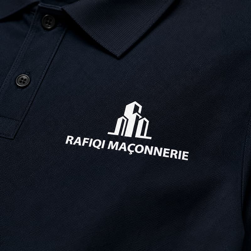Polo personnalisé Rafiqi Maçonnerie