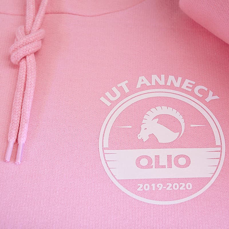 Sweat à capuche personnalisé IUT Annecy — Olio